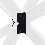  Noga blagovaonskog stola pauk oblik bijela 150x78x(72-73) cm | shoptok.hr