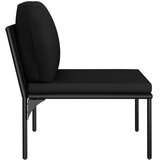  3-dijelna vrtna garnitura s jastucima crna PVC | shoptok.hr