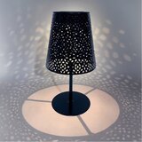  LED solarna stona lampa LUVETRA LED/1xAA 4000K IP44 200 mAh crna | Eponuda.com