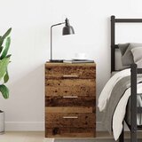  Noćni ormarić staro drvo 38x35x55 cm konstruirano drvo | shoptok.hr