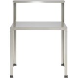  Stol za presađivanje 80 x 50 x 104 cm Nehrđajući čelik Srebrna | shoptok.hr