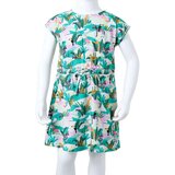  Dječja haljina svijetla boja mente 104 | shoptok.hr