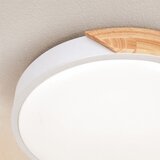  Brilagi - LED plafonsko svetlo PILANA LED/24W/230V hrast/bela prečnika 30 cm | Eponuda.com