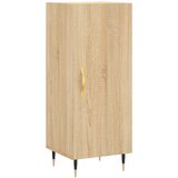 Maison Chic Komoda - Predalnik sonoma hrast 34,5x34x90 cm inženirski les, (21717585) Cene