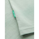 Ombre Men's cotton t-shirt with contrasting thread - mint | Shoptok.si
