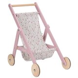 Little Dutch® Drvena kolica za lutke, roza Cene