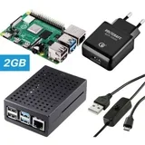 Renkforce Pure Set Raspberry Pi® 4 B 2 GB 4 x 1.5 GHz uklj. napajanje, uklj. kućište