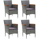  5-dijelni vrtni blagovaonski set sivi | shoptok.hr