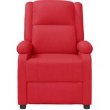  Masažna fotelja od umjetne kože crvena | shoptok.hr