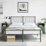  Noćni ormarići 2 kom maslinastozeleni 34,5 x 39 x 62 cm čelični | shoptok.hr