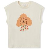 Compania Fantastica Puloverji COMPAÑIA FANTÁSTICA T-Shirt 42012 - Ecru Bela | Shoptok.si