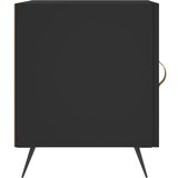  Noćni ormarići 2 kom crni 40 x 40 x 50 cm od konstruiranog drva | shoptok.hr