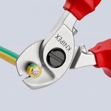 Knipex vde izolovane makaze za kablove sa dodatkom za kačenje 165mm (95 16 165 t) | ePonuda.com