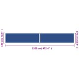  Uvlačiva bočna tenda plava 180 x 1200 cm | shoptok.hr