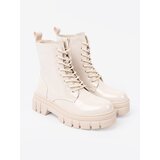Shelvt Stylish lacquered workers in a light beige shade | ePonuda.com