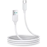 Kabel za punjenje Long - Lasting Series A9 USB - C / USB - C 60W - Bijela / 1m