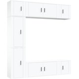  7-dijelni set TV ormarića bijeli od konstruiranog drva | shoptok.hr