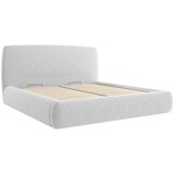MID.YOU OBLAZINJENA POSTELJA 180 cm x 200 cm , les, tekstil, leseni material siva | Shoptok.si