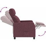  Fotelja s nagibom Ljubičasta Tkanina | shoptok.hr