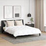 vidaXL Odeja Drugo z blazino 3 pcs Bela 200 x 220 cm Puh | Shoptok.si