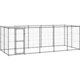  Vanjski kavez za pse s krovom čelični 12 1 m² | shoptok.hr
