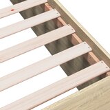  Okvir kreveta boja hrasta sonome 120 x 200 cm konstruirano drvo | Eponuda.ba