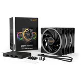 Be Quiet! LIGHT WINGS high-speed (BL077) Triple-Pack RGB 120mm 4-pin PWM ventilator | Shoptok.si