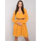 Factory Price Dress-LC-SK-22K-3043.05P-Dark Yellow | shoptok.hr