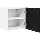 Viseći ormarić 2 pcs Crni hrast i bijela 40 x 31 x 40 cm | shoptok.hr