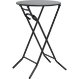  Sklopivi vrtni stol Antacitski Ø50x72 cm Čelik | shoptok.hr