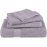 vidaXL Brisače 10 kos siva 100x200 cm 360 g/m² 100% bombaž | Shoptok.si