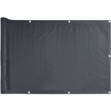 vidaXL Balkonsko platno za zasebnost antracitno 500x90 cm PVC, (21416734) | Shoptok.si