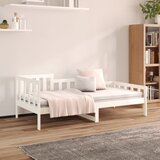  Dnevni krevet bez madraca bijeli 80 x 200 cm masivna borovina | Eponuda.com