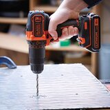 Black & Decker BDCHD18KB aku udarna bušilica 18v kofer+baterije | shoptok.hr
