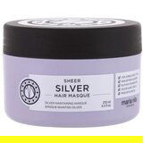 Maria Nila Sheer Silver maska za neutraliziranje žutih tonova u plavoj kosi 250 ml za žene | shoptok.hr