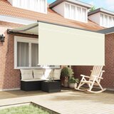  Skrovita tenda Krema 300 x 250 cm Poliester i aluminij | shoptok.hr