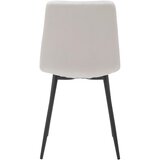 Bessagi Home stol ria, svetlo siva, roza | Shoptok.si