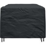 vidaXL Prevleka za zunanje pohištvo Črna 240 x 140 x 90 cm 210D | Shoptok.si