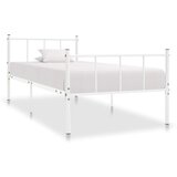  Za krevet bijeli metalni 90 x 200 cm Cijene
