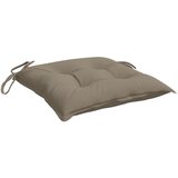  Jastuci za stolice 4 kom smeđesivi 40x40x7 cm od tkanine Oxford | shoptok.hr