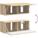  Komplet TV omaric 3 pcs Sonoma hrast Konstruiran les - - Rjava - 51.13 - 30 x 31 x 100 cm - 2025-vidaXL-Uvoz_2 | Shoptok.si