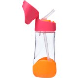  Lonček s slamico tritan 450 ml strawberry shake cene