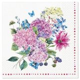  Decoupage salvete - Hydrangea Bouquet - 1kom KORISTI SE | shoptok.hr