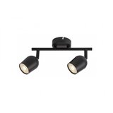 Rabalux Spot rasveta Lianet GU10 2x MAX 15W mat crno (73102) Cene