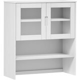  Gornji element za komodu MOLDE bijeli 90x35x100 cm od borovine | shoptok.hr