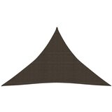 vidaXL Jedro za zaštitu od sunca 160 g/m² smeđe 4 x 4 x 5,8 m HDPE Cijene