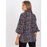ZULUNA Blouse-CHA-BZ-3303-1.34-black-pink | Shoptok.si