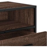 vidaXL TV ormarić boja smeđeg hrasta 80x34,5x40 cm konstruirano | shoptok.hr