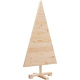 vidaXL Božična drevesa z stojalom Naravna 90 cm Trdna borovina | Shoptok.si
