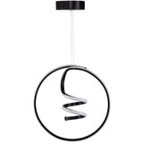 Opviq orionis black-white light black chandelier Cene